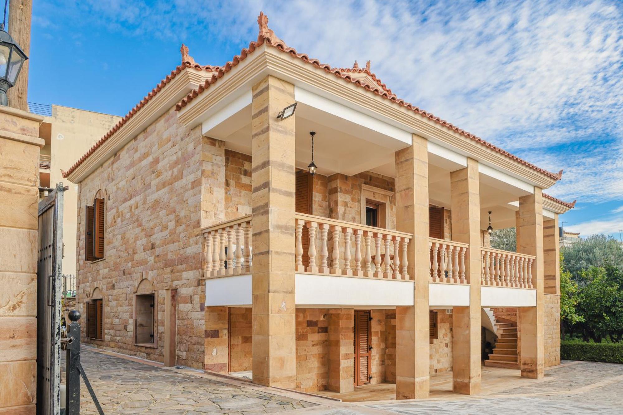 Archontiko Frideriki Luxury Apartments Quios Exterior foto